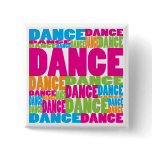 Colorful Dance Pinback Button