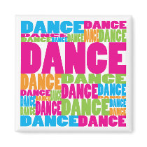 Colorful Dance Magnet