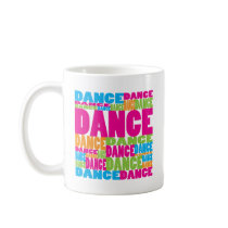 Colorful Dance Mugs