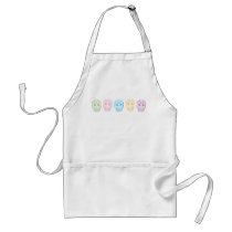 Colorful Day of the Dead Skulls Aprons