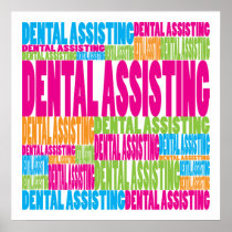 Colorful Dental Assisting Print