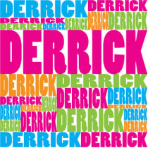 Colorful Derrick photo sculptures by busybees Colorful Derrick photo sculptures