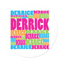 Colorful Derrick stickers by busybees Colorful Derrick stickers