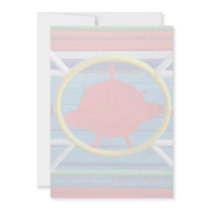 Colorful details personalized announcement
