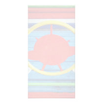 Colorful details personalized photo card