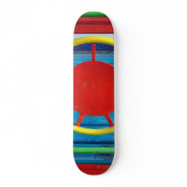 Colorful details skateboards