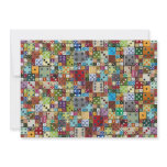Colorful Dice Bunco Invite