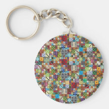 Colorful Dice Key Chains