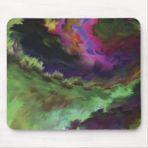 Colorful Digital Abstract Painting Mousepad