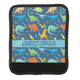 Colorful Dinosaur Pattern to Personalize Handle Wrap