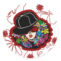 colorful diva-2 stickers