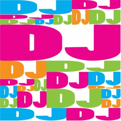 Colorful DJ Acrylic Cut Out by busybees