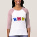 Ladies 3/4 Sleeve Raglan (Fitted)