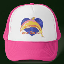 Colorful Dolphin Hat by Customizables Colorful Dolphin Hat