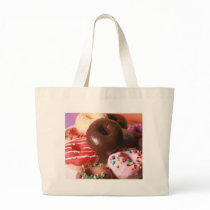 Colorful Donuts Canvas Bags
