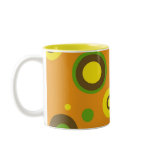 Colorful dots and egg mug