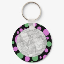 colorful dots keychain template by DonnaGraysonAbstract colorful dots keychain template