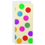 colorful_dots_on_yellow rack card template
