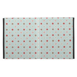 Colorful Dots Pattern iPad Folio Case