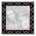 colorful dots  photo frame posters