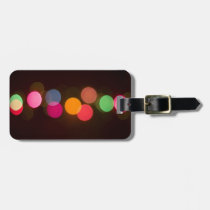 Colorful dots photography luggage tags