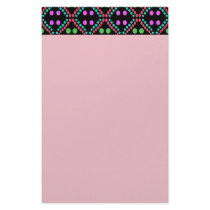Colorful dots stationery