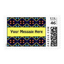 colorful dots template postage by DonnaGraysonAbstract colorful dots template postage