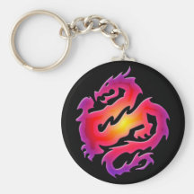 COLORFUL DRAGON KEY CHAIN