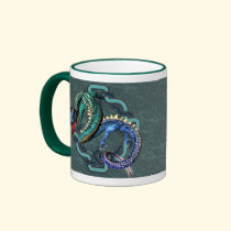 Colorful Dragon mugs by Felidae52 Colorful Dragon mugs