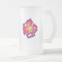 COLORFUL DRAGON MUGS