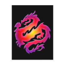 COLORFUL DRAGON postcards