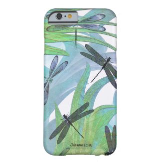 Colorful Dragonfly Abstract Custom iPhone 6 Case