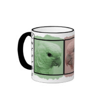 Colorful Ducorps Cockatoo Mug by MenagerieMayhem Colorful Ducorps Cockatoo Mug
