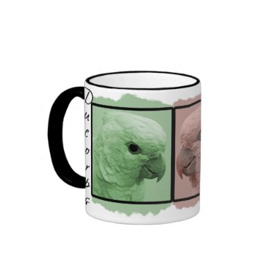 Colorful Ducorps Cockatoo Mug by MenagerieMayhem