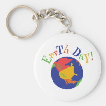 Colorful Earth Day Key Chains