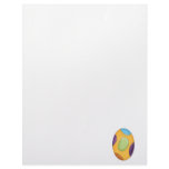 Colorful Easter Egg Custom Letterhead