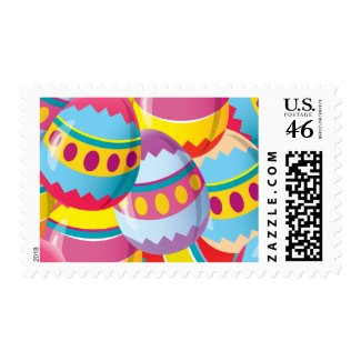 Colorful Easter Eggs - Fiesta Colors stamp