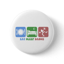 Colorful eat sleep dance buttons by eatsleepboutique Colorful eat sleep dance buttons
