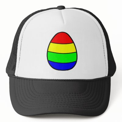 Colorful Egg Mesh Hats by lonvig