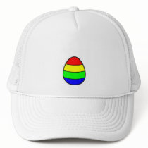 Colorful Egg Mesh Hat