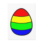 Colorful Egg Post Card