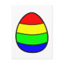 Colorful Egg Post Card