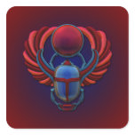 Colorful Egyptian Scarab Stickers
