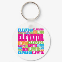 Colorful Elevator keychains by busybees Colorful Elevator keychains