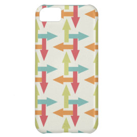 Colorful Every Direction Arrows Blue Red Orange iPhone 5C Cases