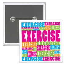 Colorful Exercise Pin