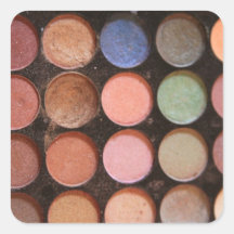 Colorful eyeshadows stickers