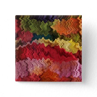 Colorful Fabric Abstract Pin