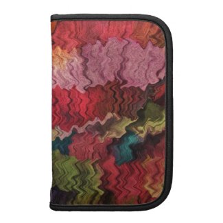 Colorful Fabric Abstract Planner