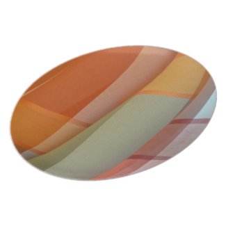 Colorful Fabric Plates